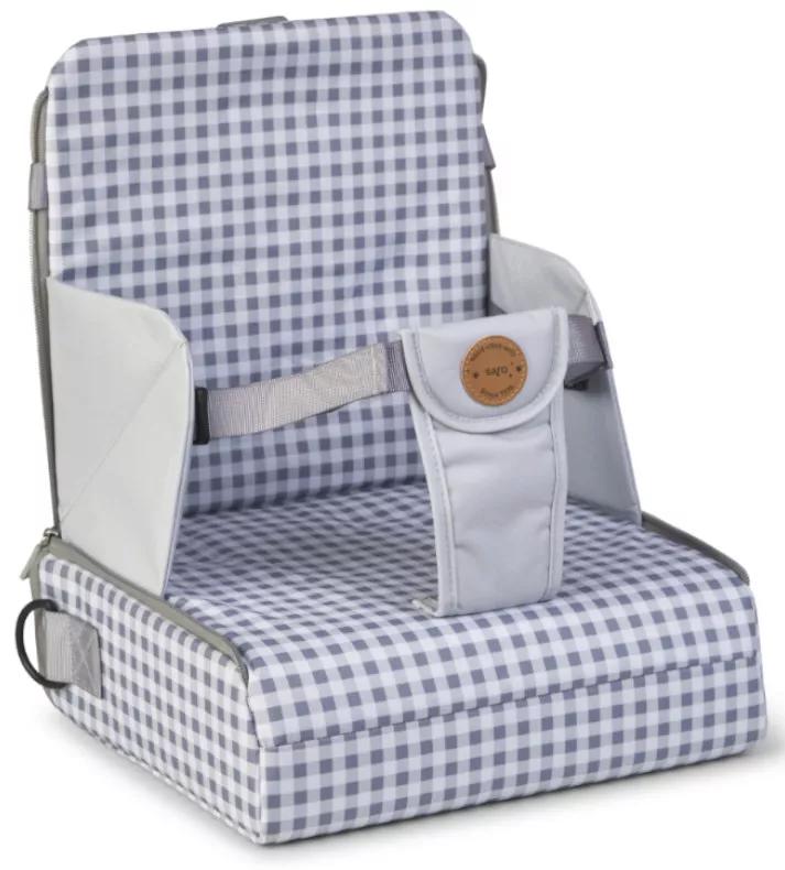 Saro Portable Highchair Vichy Gray