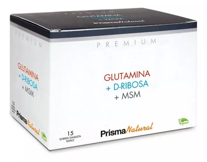 Prisma Natural Glutamine + Ribose + MSM Premium 30 sticks