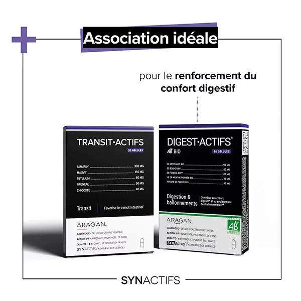 Synactifs Laxactifs Digestion Capsules x 20 