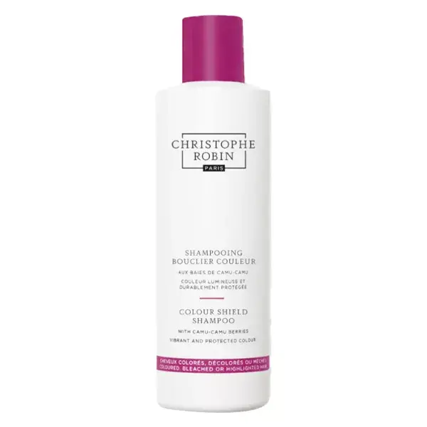 Christophe Robin Shampooing bouclier couleur aux baies de Camu-Camu 250ml