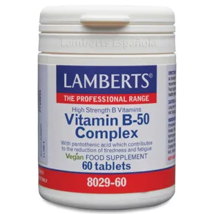 Lamberts Vitamin B-50 Complex 60 Tablets