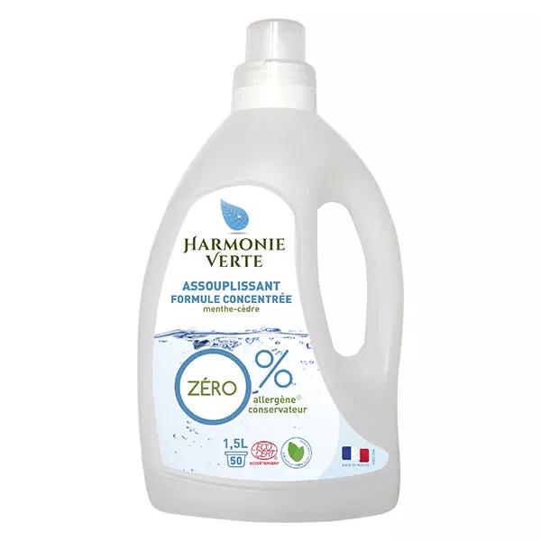 Harmonie Verte Ammorbidente Formula Concentrata Menta Cedro 1,5L