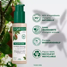 Klorane Beurre de Cupuaçu Cica-Sérum Réparateur Cheveux à l'Acide Hyaluronique 100ml