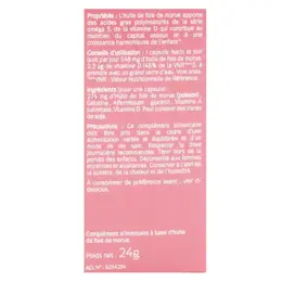 Naturactive Huile de Foie de Morue 60 gélules