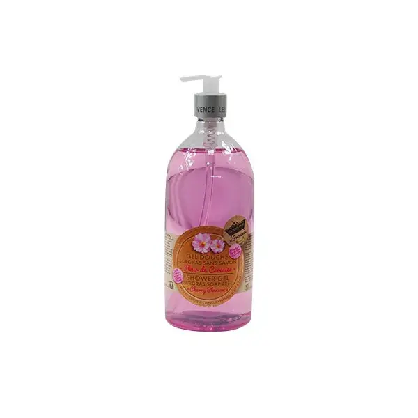 Les Petits Bains de Provence Soap-free Cherry Blossom Shower Gel 1L