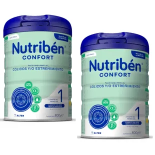 Nutribén Comfort 1 Anti-Colic and Anti-Constipation Milk 2x800 gr
