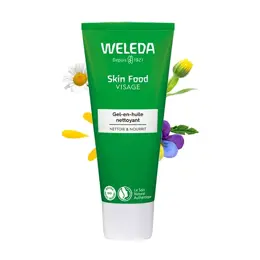 Weleda Skin Food Gel-En-Huile Nettoyant Bio 75ml