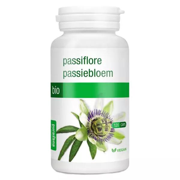 Purasana Pasiflora 250 mg Orgánica 120 cápsulas