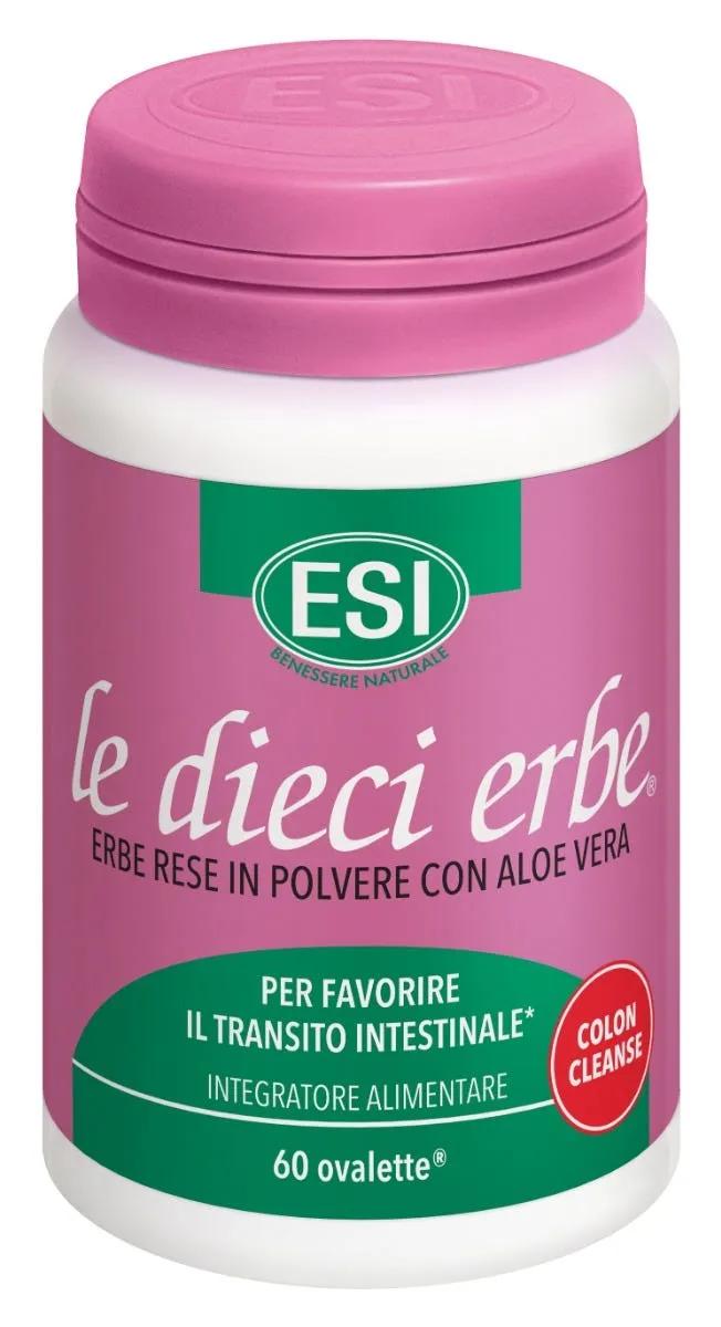 Esi Le Dieci Erbe Colon Cleanse Integratore Intestinale 60 Ovalette