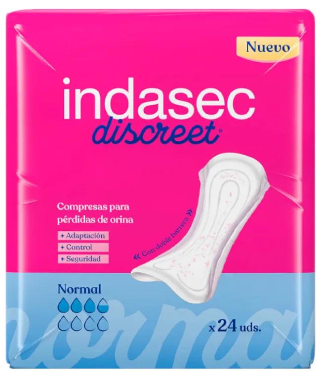 Indasec Discreet Normaal 24 eenheden