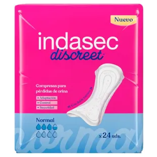 Indasec Discreet Normal 24 Einheiten