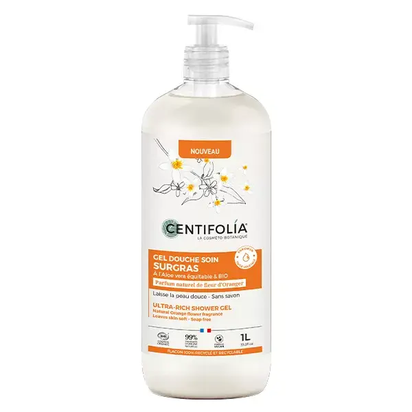Centifolia Organic Orange Blossom Shower Gel 1L
