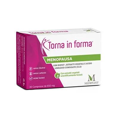 Mediplant Torna In Forma Menopausa Integratore 30 Compresse