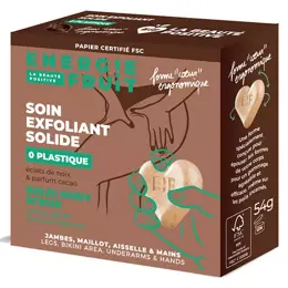 Energie Fruit Soin Exfoliant Solide Parfum Cacao 54g