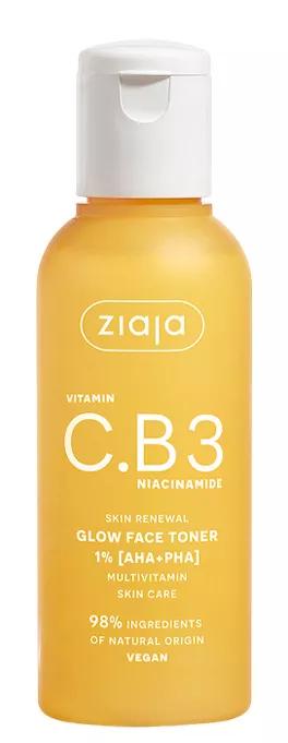 Ziaja Vitamina C B3 Niacinamida Toner Iluminador 120 ml