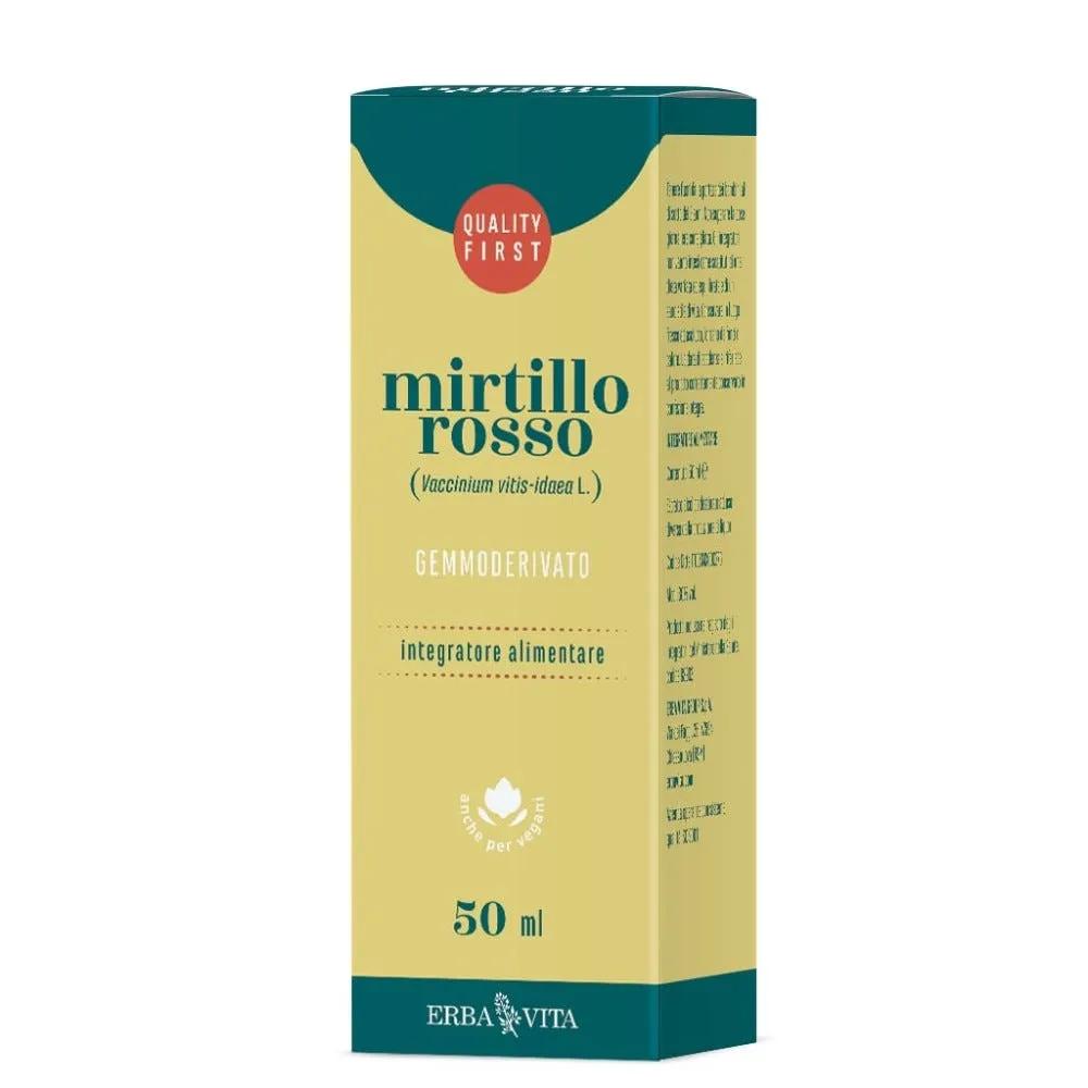 Erba Vita Mirtillo Rosso Gemmoderivato Drenante 50 ml