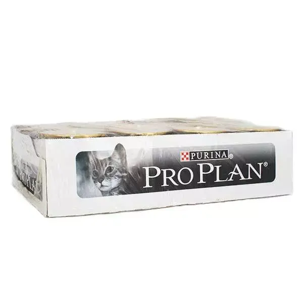 Purina Proplan Delicate Chat Barquette Dinde Lot de 24 x 85g