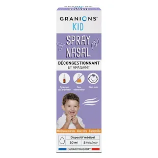Granions Kid Spray Nasal Decongestione Nasale 20 ml