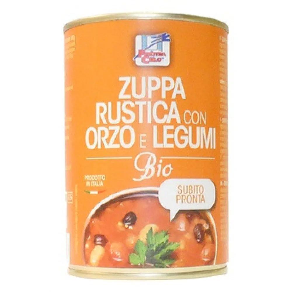 La Finestra sul Cielo Zuppa Rustica con Orzo e Legumi Bio 400 g