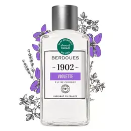 Berdoues 1902 Eau de Cologne Violette 98% Naturel 245ml