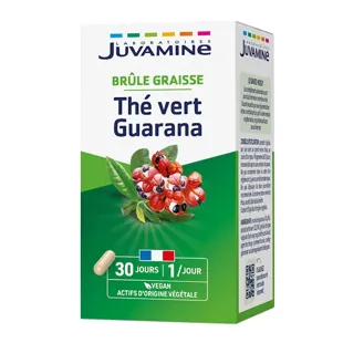 Juvamine Thé Verde Guarana 1600mg Bruciagrassi 30 capsule