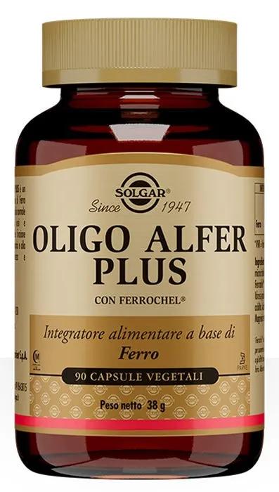 Solgar Oligo Alfer Plus Integratore di Ferro 90 Capsule