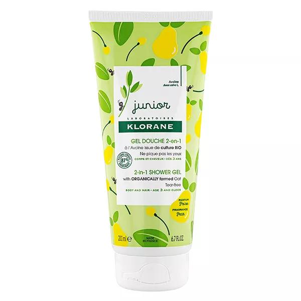 Klorane Junior Gel de Ducha Cuerpo y Cabello Pera 200ml