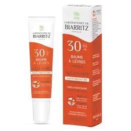 Laboratoires de Biarritz Soins Solaires Baume à Lèvres SPF30 Bio 15ml