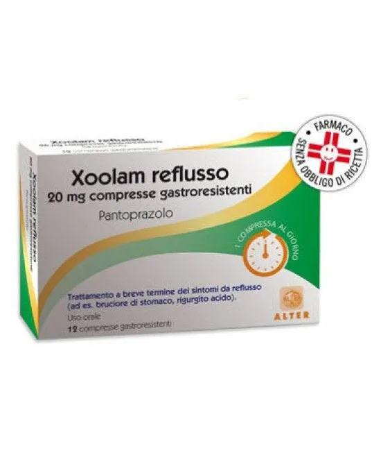 Xoolam Reflusso 20 mg 12 Compresse Gastroresistenti