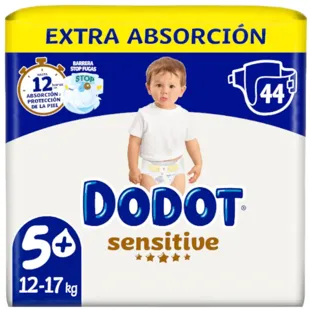 Dodot Couche Sensitive Extra T5+ 12-17kg 48 u.