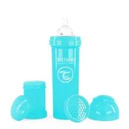 Twistshake Biberon Anti-Colique Bleu Pastel +4m 330ml