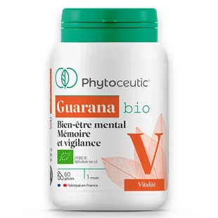 Phytoceutic Les Monos Guarana Bio, Vitalità, 60 capsule