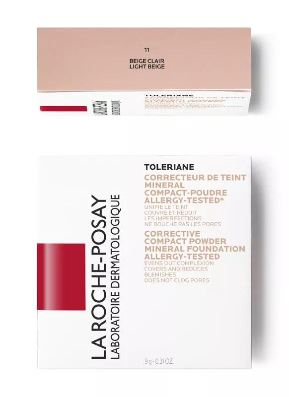 La Roche Posay Toleriane Teint Mineral Maquillaje Compacto N11 Beige Claro