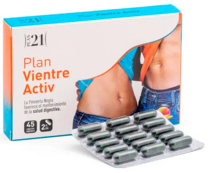 Plameca Buikplan Activ 45 Plantaardige Capsules