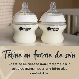 Tommee Tippee Closer To Nature Biberon Multicolore 0m+ Lot de 6 x 260ml