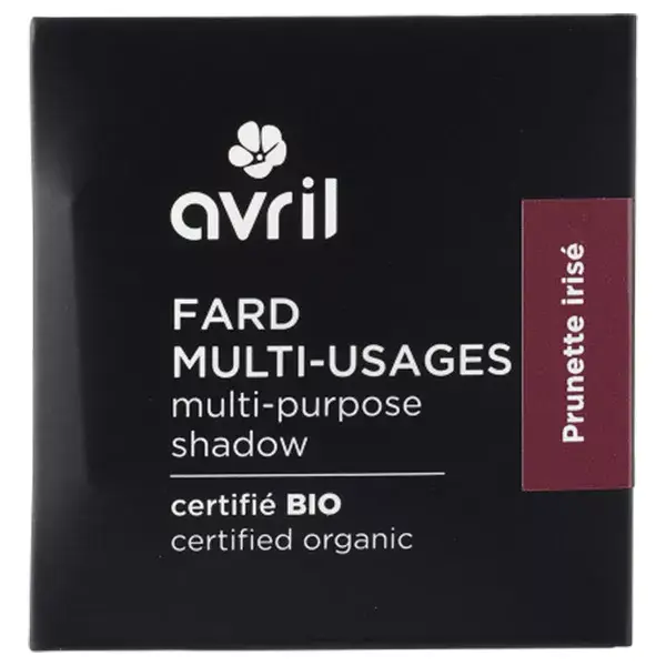 Avril Yeux Fard Multi-Usages Prunette Irisé Bio 2,5g