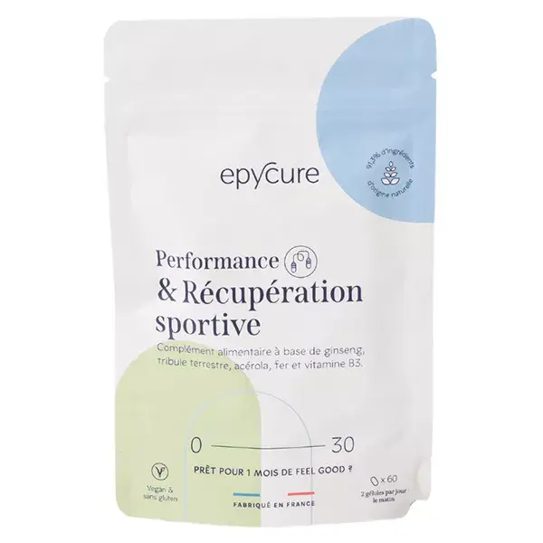 Epycure Sport et Mobilité Cure Performance & Récupération Sportive Récupérer 60 gélules