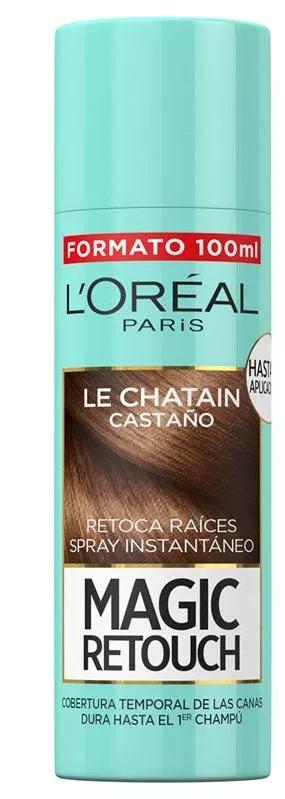 L'Oréal Magic Retouch Spray Retoca Raíz Castaño 100 ml