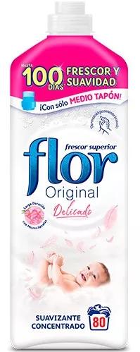 Flor Suavizante Concentrado Original Delicado 80 lavados