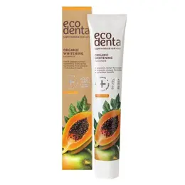 Ecodenta Dentifrice Bio Blanchissant à la Papaye 75ml