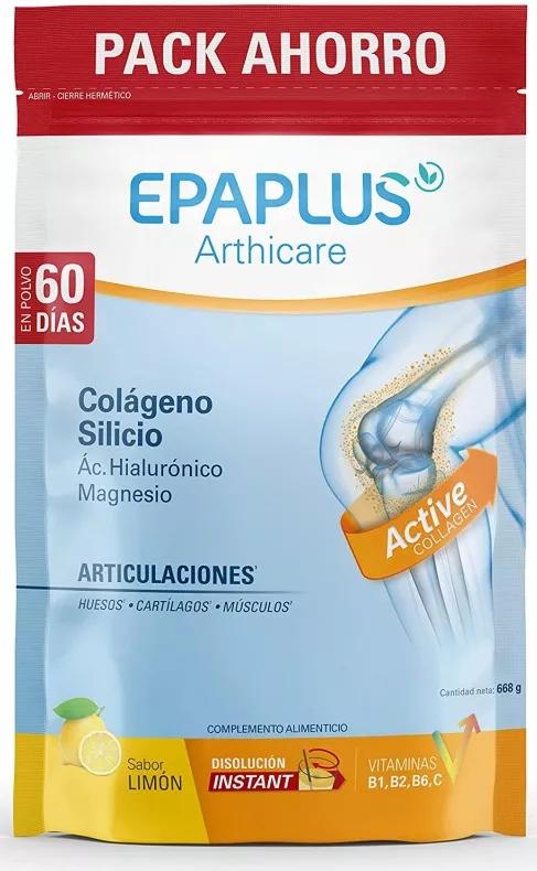 Epa-plus Colagénio + Silicio Epaplus Arthicare Sabor Limão 668gr (60 Dias)