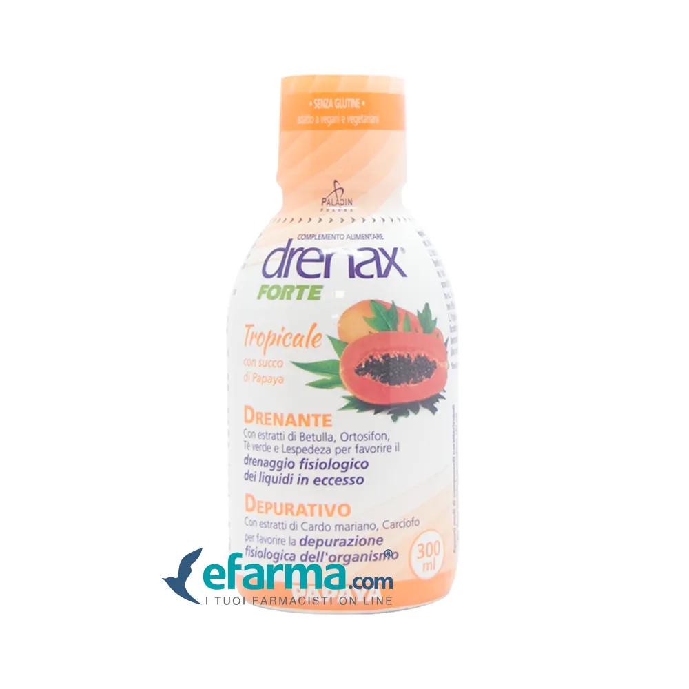 Drenax Forte Papaya Pocket Integratore Drenante 300 ml