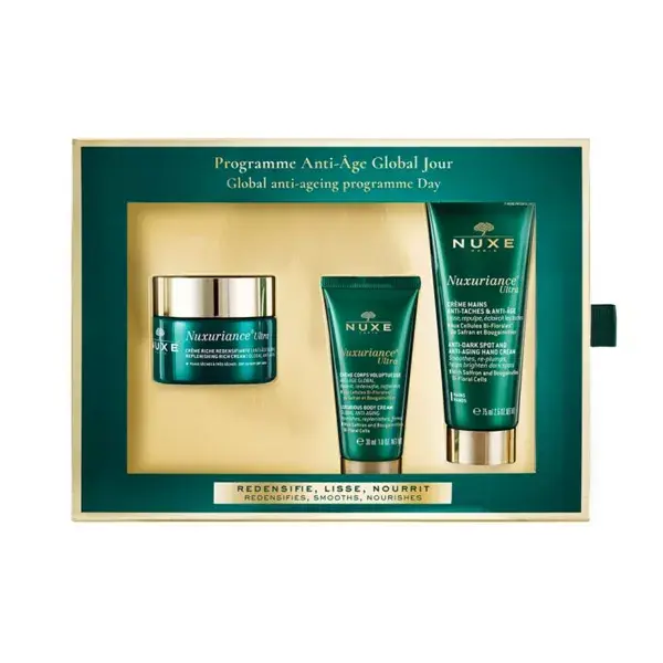 Nuxe Nuxuirance Ultra Crème Rich Redensifying Day Cream 50ml + Nuxuriance Ultra Crème 30ml FREE + Nuxuriance Ultra Crème Hand Cream 75ml FREE