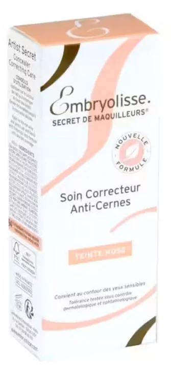 Embryolisse Secret de Maquilleurs Contorno Ojos Anti-Ojeras Rosa 8 ml