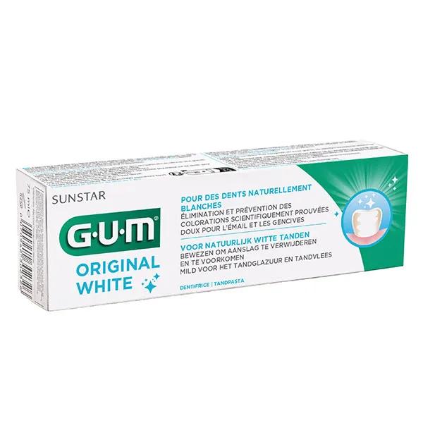 Gum Dentífrico Blanqueador Original White 75 ml