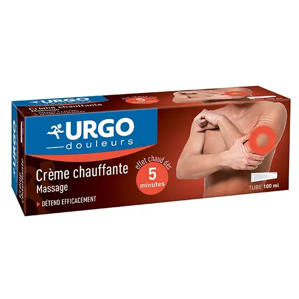 Urgo Douleurs & Autres Crème Chauffante Massage 100ml
