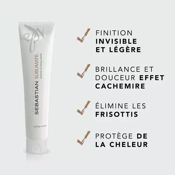 Sebastian Professional Trilliance Sublimate Crème Anti-Frisottis 100ml