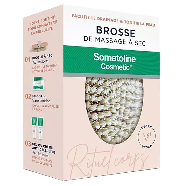 Somatoline Anti-Cellulite Exfoliating Dry Massage Brush