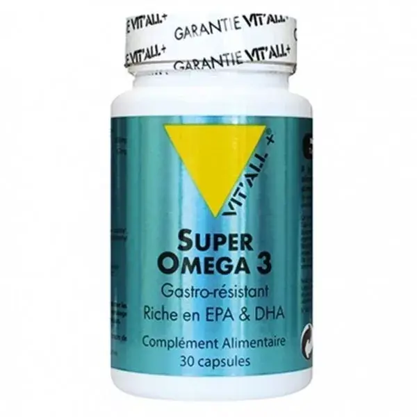 Vit'all+ Super Oméga 3 120 capsules
