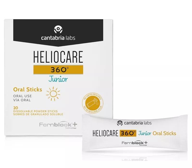 Heliocare 360 Junior Oral 20 Sticks de 1 gramo